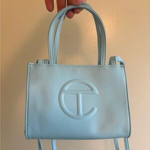 Telfar Small Shopping Bag Pool Blue